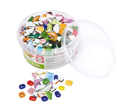 Algopix Similar Product 7 - Rayher Soft GlassMosaic Stone Mixture