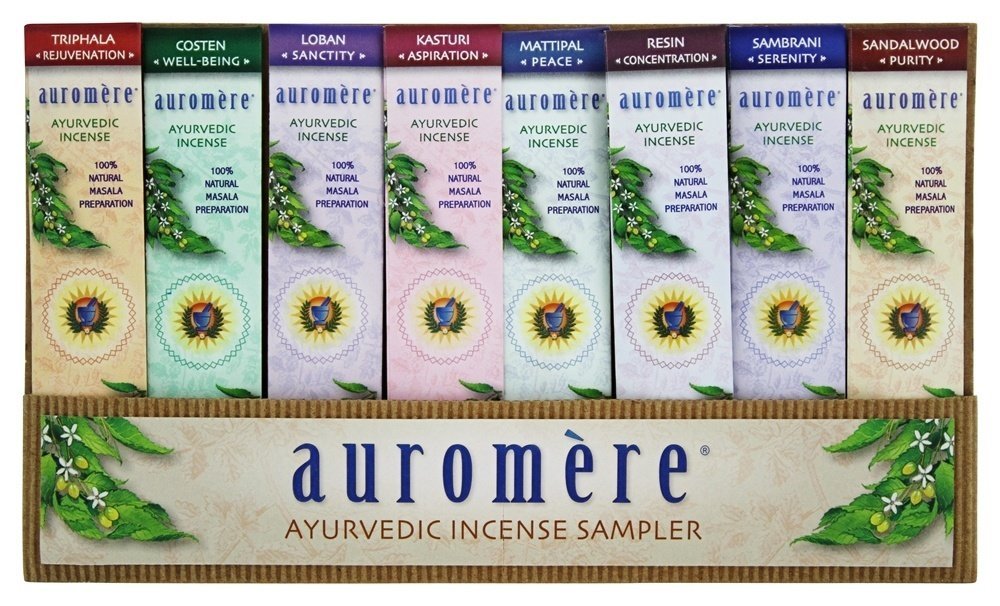 Algopix Similar Product 15 - Auromere Ayurvedic Incense Sampler