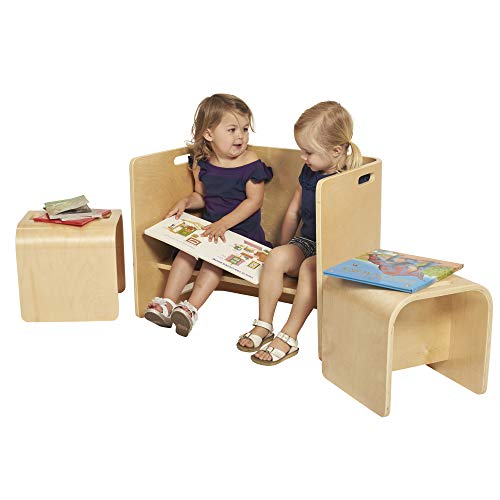 Algopix Similar Product 14 - ECR4Kids Bentwood Multipurpose Table