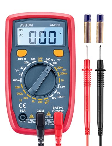Algopix Similar Product 2 - AstroAI Digital Multimeter Tester 2000
