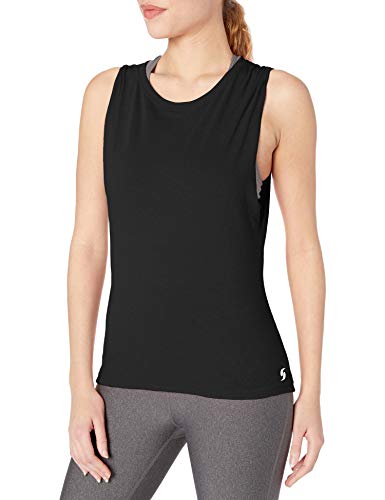 Algopix Similar Product 14 - Soffe Womens Boyfriend Tank Black