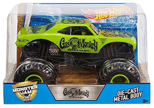 Algopix Similar Product 3 - Hot Wheels Monster Jam Gas Monkey