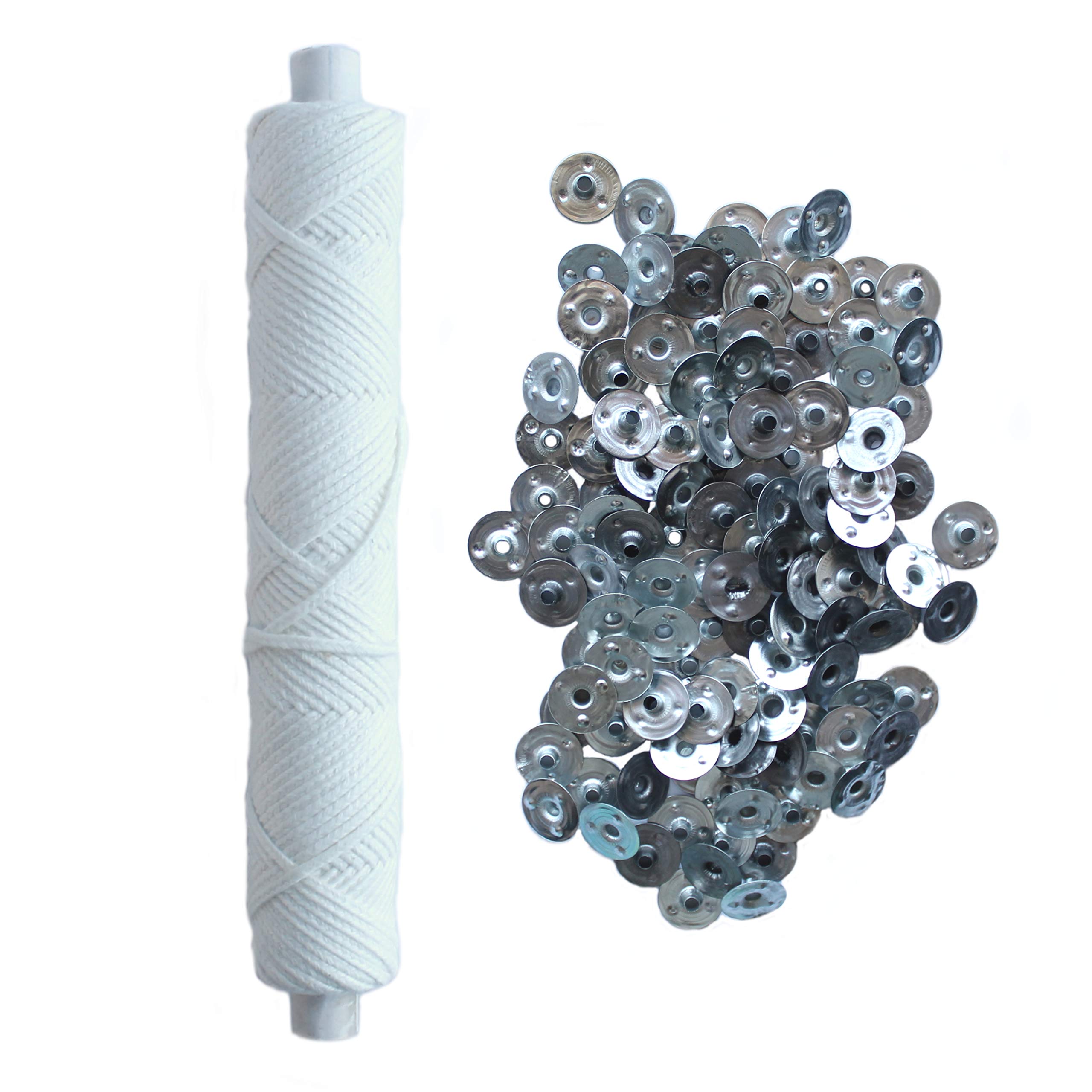 Algopix Similar Product 2 - Cozyours Braided Candle Wick Spool