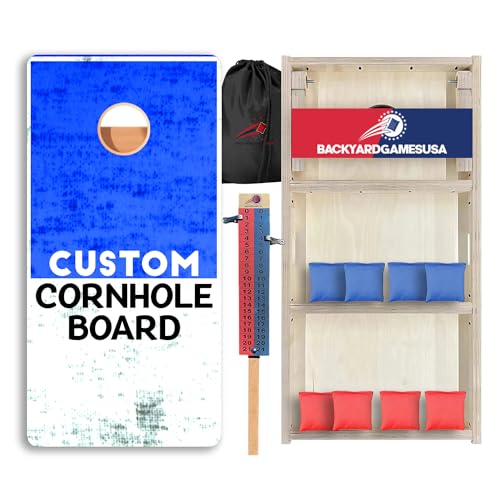 Algopix Similar Product 10 - Unfinished Cornhole Boards Game Set