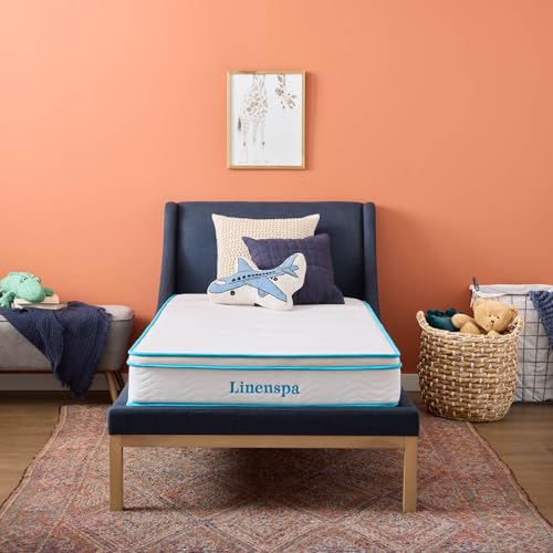 Algopix Similar Product 9 - Linenspa 8 Inch Memory Foam and Spring