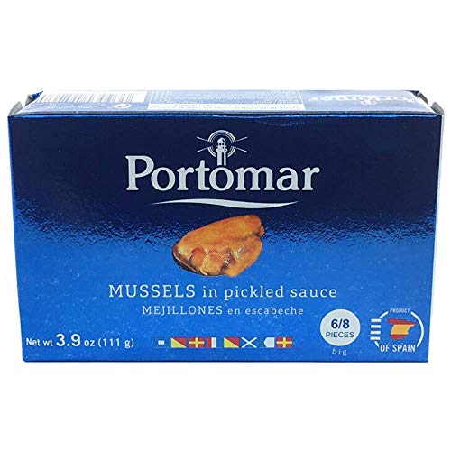 Algopix Similar Product 2 - DOP Spanish Mussels In Escabeche Size