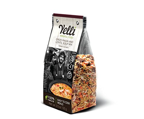 Algopix Similar Product 12 - Orzo Pasta and Lentil Italian Tomato