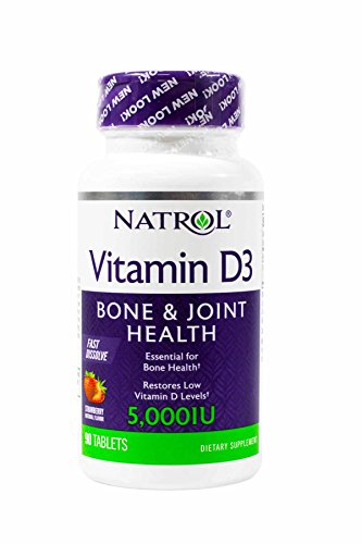 Algopix Similar Product 5 - Natrol Vitamin D3 5000iu, 2 pack