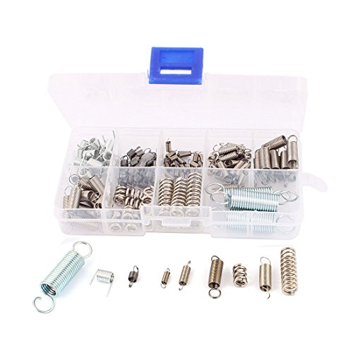 Algopix Similar Product 19 - uxcell 121Pcs Assorted Nickel Plating