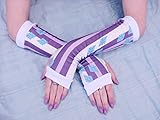 Algopix Similar Product 5 - Pony rarity purple arm warmers gloves