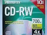 Algopix Similar Product 13 - CDRW 1x4x 80Min700MB Branded w
