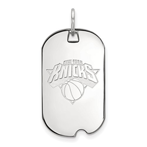 Algopix Similar Product 12 - Sterling Silver NBA LogoArt New York