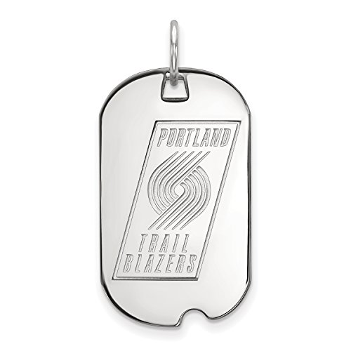 Algopix Similar Product 8 - Sterling Silver NBA LogoArt Portland