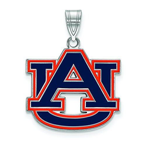 Algopix Similar Product 15 - LogoArt Sterling Silver Auburn Tigers