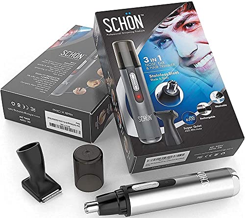 Algopix Similar Product 15 - SCHON Stainless Steel Rechargeable