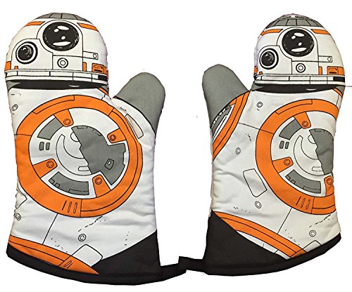 Algopix Similar Product 7 - Star Wars BB-8  Oven Mitts - Set of 2