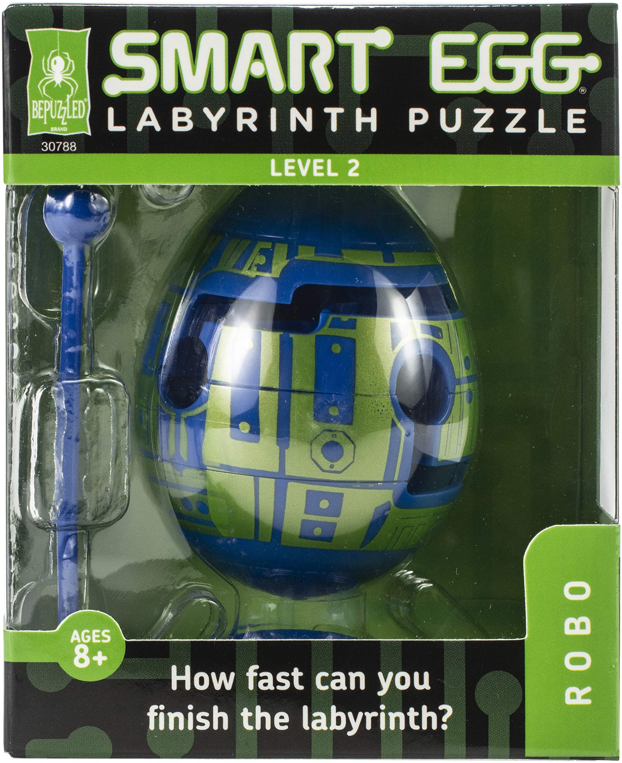 Algopix Similar Product 3 - BePuzzled Smart Egg Robo Puzzle