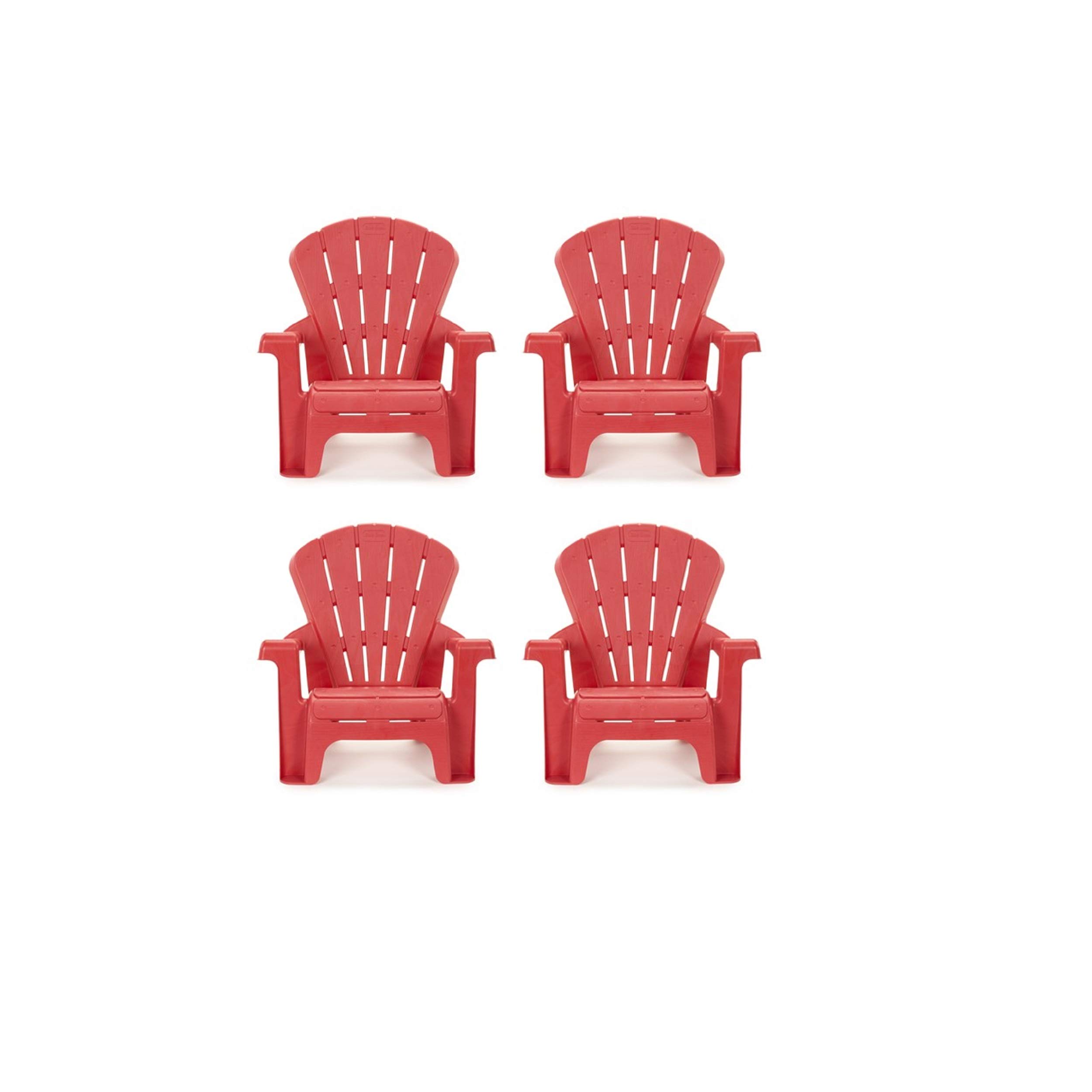 Algopix Similar Product 1 - Little Tikes Garden Chair (4 Pack), Red