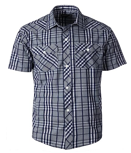 Algopix Similar Product 18 - Gioberti Boys Casual Western Plaid
