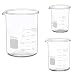 Algopix Similar Product 11 - Glass Measuring Low Form Beaker Set