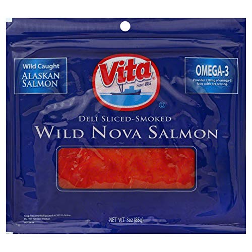 Algopix Similar Product 17 - Vita Sliced Smoked Salmon, 3 ct