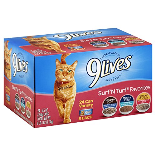 Algopix Similar Product 4 - 9Lives Surf N Turf Favorites Variety
