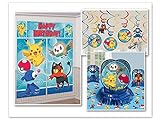 Algopix Similar Product 12 - Pokemon Party Decorations Bundle 