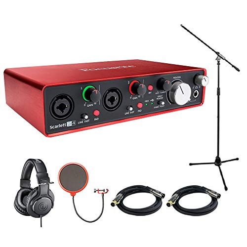 Algopix Similar Product 3 - Focusrite Scarlett 2i4 USB Audio