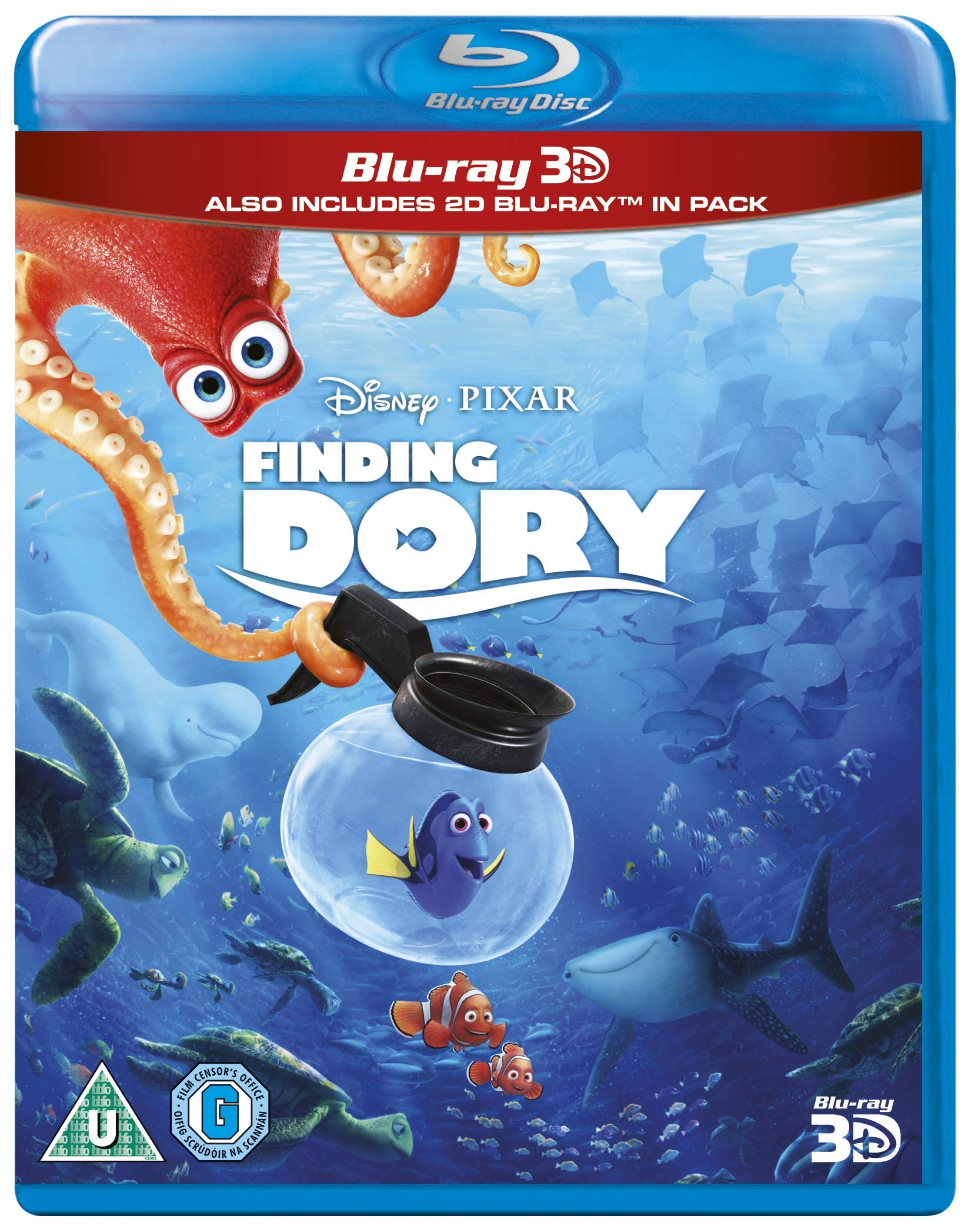 Algopix Similar Product 13 - Finding Dory Bluray 3D 2017 3D