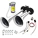 Algopix Similar Product 20 - GAMPRO 12V 150db Air Horn Chrome Zinc