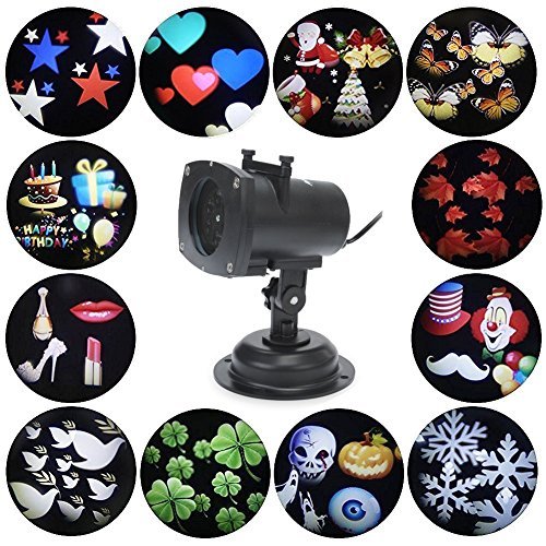 Algopix Similar Product 13 - Projector Lights 12 Pattern Gobos