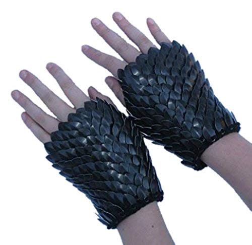 Algopix Similar Product 12 - Armor Gauntlets knitted of Dragonhide