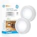 Algopix Similar Product 1 - GE Wireless LED Puck Lights Battery