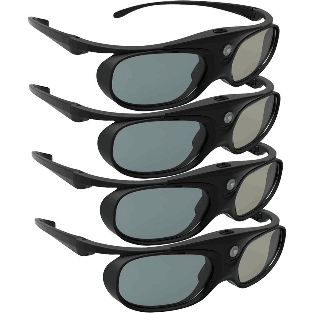 Algopix Similar Product 5 - DLP Link 3D Glasses ELEPHAS 144Hz