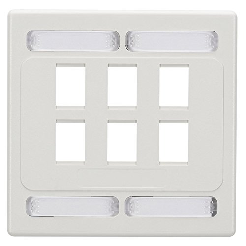 Algopix Similar Product 18 - BlackBox Faceplat Single Gang6 Part