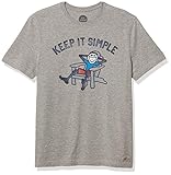Algopix Similar Product 5 - Life is good Mens Crusher Simple
