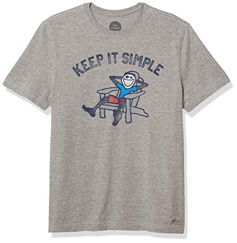 Algopix Similar Product 17 - Life is good Mens Crusher Simple