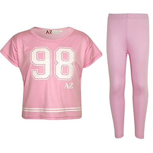 Algopix Similar Product 10 - Girls Top Kids 98 Print Stylish Crop