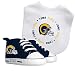 Algopix Similar Product 3 - Baby Fanatic Los Angeles Rams BibPre