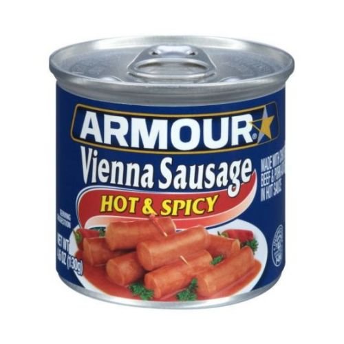 Algopix Similar Product 10 - Armour Hot and Spicy Vienna Sausage
