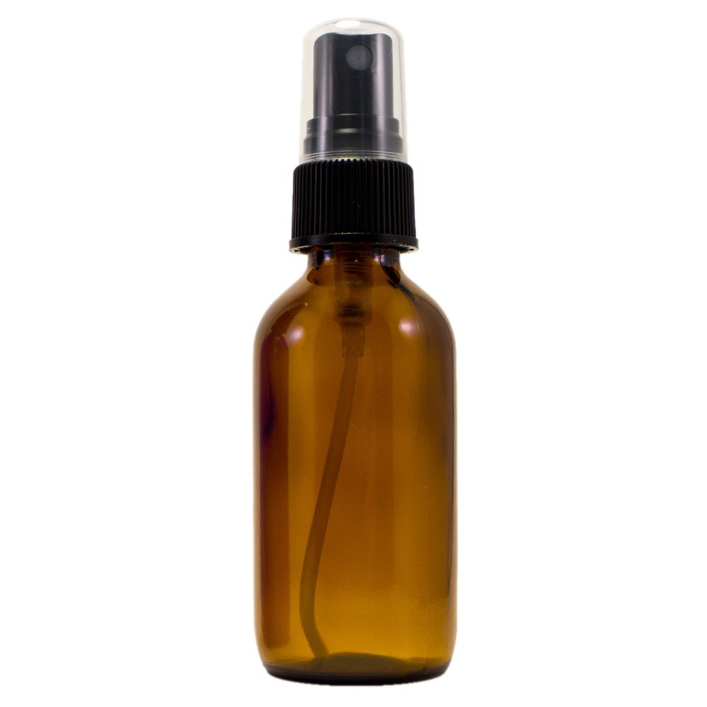 Algopix Similar Product 6 - 2 oz Amber Boston Round Glass Bottle