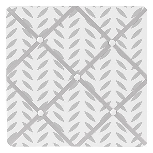 Algopix Similar Product 16 - Sweet Jojo Designs Grey and White Leaf