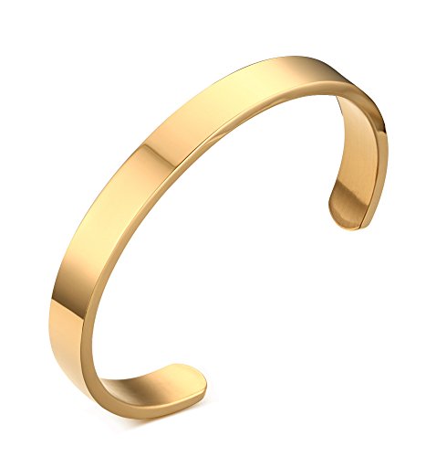 Algopix Similar Product 13 - Mealguet Jewelry 8mm Width Stainless