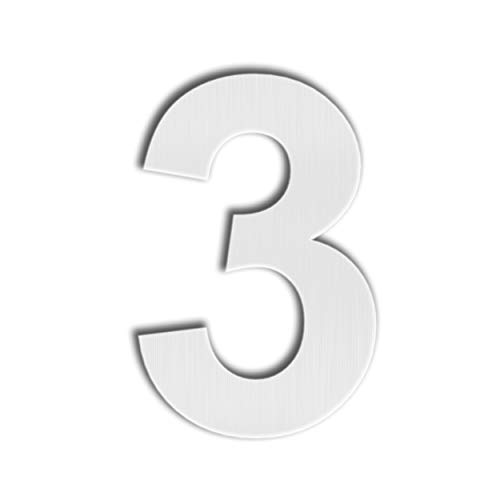 Algopix Similar Product 18 - QT Modern House Number EXTRA LARGE 10