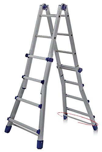 Algopix Similar Product 17 - Scala MULTIUSO FACAL ALLUMINIO Briko