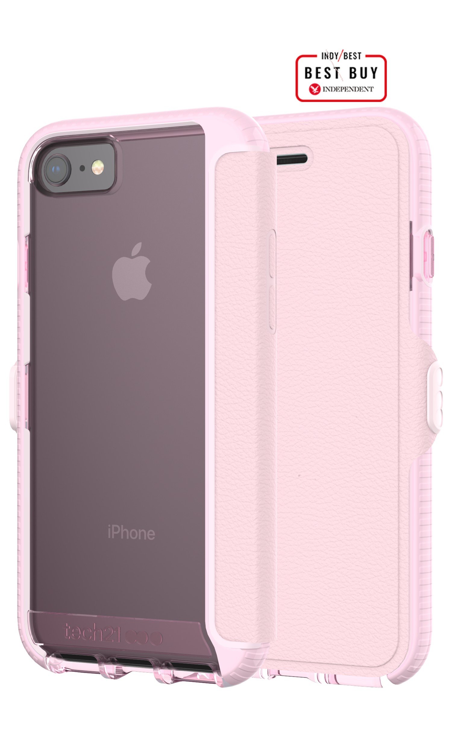 Algopix Similar Product 12 - Tech21 Evo Wallet for iPhone 7 Light