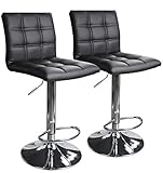 Algopix Similar Product 17 - Leopard Adjustable Swivel Bar Stools