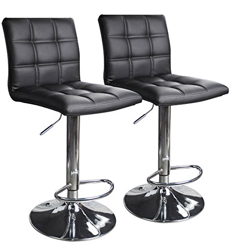 Algopix Similar Product 11 - Leopard Adjustable Swivel Bar Stools