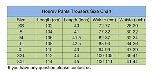 Algopix Similar Product 8 - HOEREV Men Casual Beach Trousers Linen