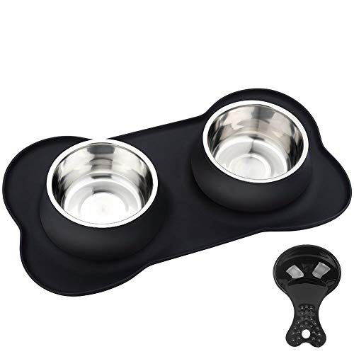 Algopix Similar Product 10 - URPOWER Dog Bowls Stainless Steel Dog